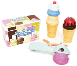 Zoo Troop Magnetic Ice Cream Set