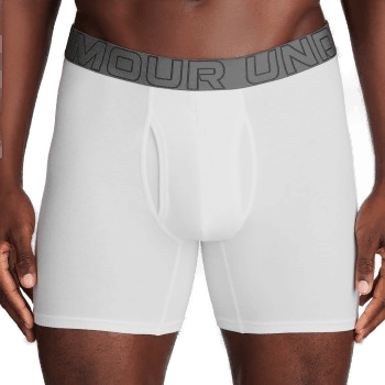 Under Armour Perfect Cotton Boxer 3P Hvit