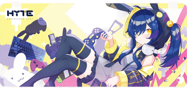 Hyte Bunny Splash Musematte 900x400mm