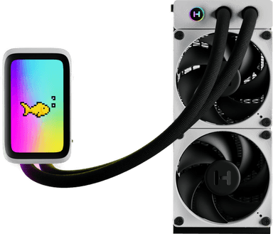 Hyte THICC Q60 Kabinettvifte 120mm Hvit