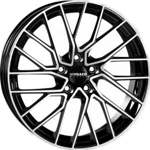 Monaco GP11 Gloss Black  Polished 8x18 5/114.3 ET40 B67.1