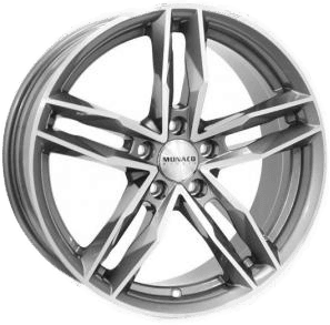 Monaco Rr8M Anthracite Polish 7.5x17 5/112 ET45 B66.5