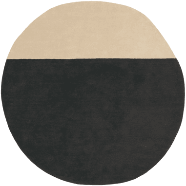 Nanimarquina Pearls Rug Black 200x197 cm