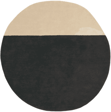 Nanimarquina Pearls Rug Black 250x247 cm