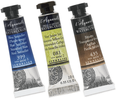 Sennelier l'Aquarelle Akvarellmaling 10 ml Chinese Orange