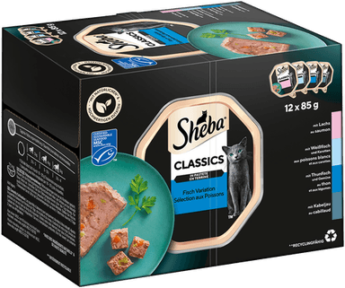 Sheba Classics skåler 48 x 85 g