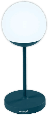 Fermob Mooon! Lampe Acapulco blue