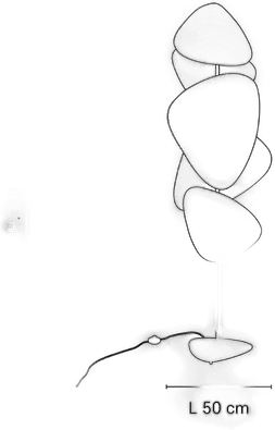 Market Set Gulvlampe Screen 179 cm