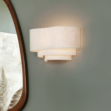 Market Set Pebble tekstilvegglampe