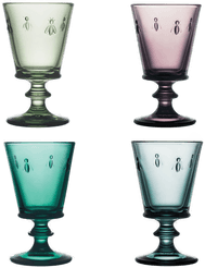 La Rochère Abeille vinglass 24 cl sett med 4