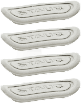 Staub Bestikkholder White Truffle 4-pakning