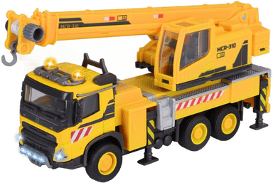 Majorette Volvo Kranbil med Lys og Lyd