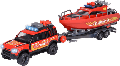 Majorette Land Rover Brannbil