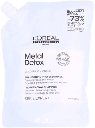 Loréal Metal Detox Shampoo 500 ml