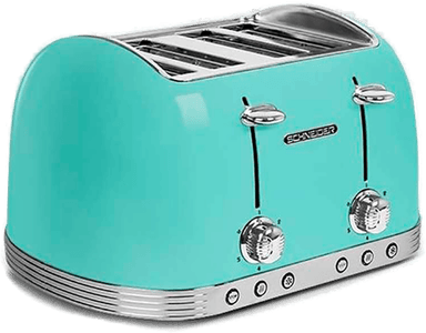 Schneider Consumer SCTO4ACA Retro Brødrister Grønn