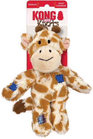 Kong Wild Knots Giraffe Squeak Toy