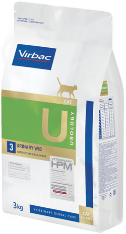 Virbac Veterinary HPM Cat Urology U3 3 kg