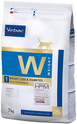 Virbac Veterinary HPM Vekttap og diabetes W1 7 kg