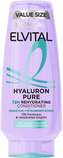 L'Oréal Paris Elvital Hyaluron Pure Conditioner 300 ml
