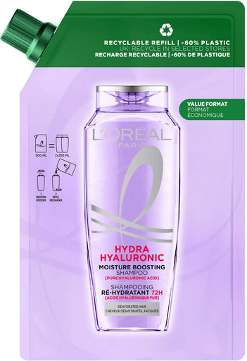 L'Oréal Paris Elvital Hyaluron Plump Shampoo Refill 500 ml