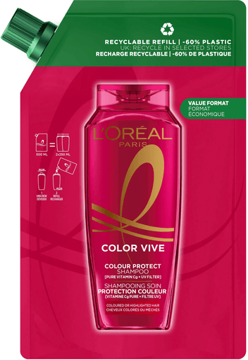 L'Oréal Paris Elvital Color Vive Shampoo Refill 500 ml