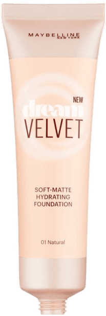 Maybelline Dream Velvet Foundation - 01 Natural