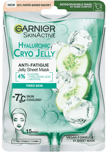 Garnier Hyaluronic Cryo Jelly Sheet Mask
