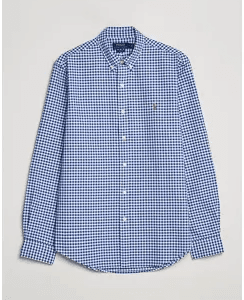 Ralph Lauren Slim Fit Shirt Oxford Blue/White Gingham