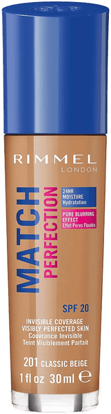 Rimmel Match Perfection Foundation 201 Classic Beige