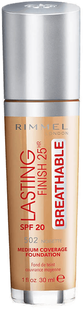 Rimmel Lasting Finish 25th Breathable 502 Noisette 30 ml