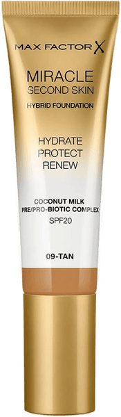 Max Factor Miracle Second Skin Foundation 09 Tan