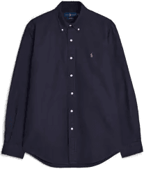 Ralph Lauren Custom Fit Oxford Shirt Navy