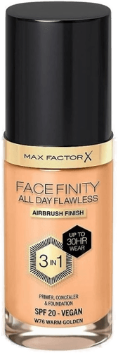 Max Factor Facefinity 3 In 1 Foundation 76 Warm Golden