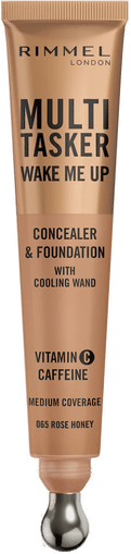 Rimmel London Wake Me Up Concealer & Foundation Rose Honey 065