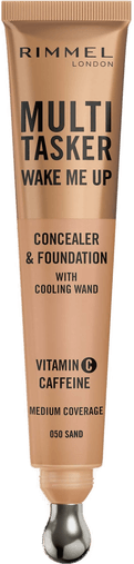 Rimmel London Multi Tasker Wake Me Up Concealer & Foundation Sand 50
