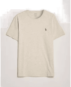 Ralph Lauren Crew Neck T-Shirt Dune Heather