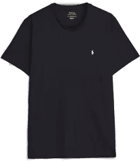 Ralph Lauren Liquid Cotton Crew Neck T-Shirt Black