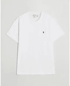 Ralph Lauren Liquid Cotton Crew Neck T-Shirt White