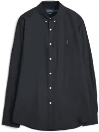 Ralph Lauren Slim Fit Poplin Shirt Black