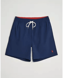 Ralph Lauren Traveler Boxer Swimshorts Newport Navy