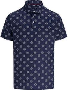 Ralph Lauren Tailored Fit Pique Golf Navy M