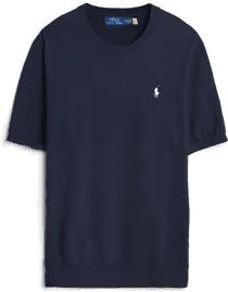 Polo Ralph Lauren Knitted Tee Hunter Navy