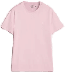 Ralph Lauren Crew Neck T-Shirt Garden Pink