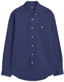 Ralph Lauren Custom Fit Skjorte Newport Navy