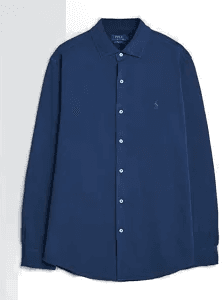 Ralph Lauren Featherweight Knitted Shirt Dark Cobalt