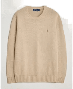 Polo Ralph Lauren Crew Neck Sweater Dune Melange