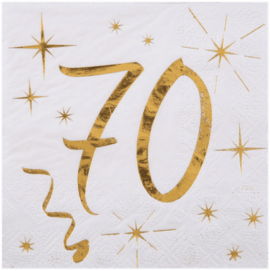 Santex Servietter 70 Gull - 20-pakning