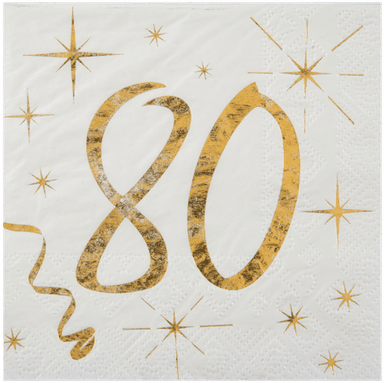 Santex Servietter 80 Gull 20-pakning