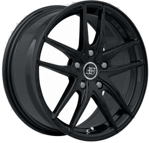 INFINY Toxic Shiny Black 7.5x17 4/108 ET25 B65.1