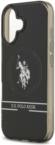 US Polo MagSafe-deksel til iPhone 17 - Svart